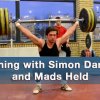 Ny video; Training with Mads Held and Simon Darville